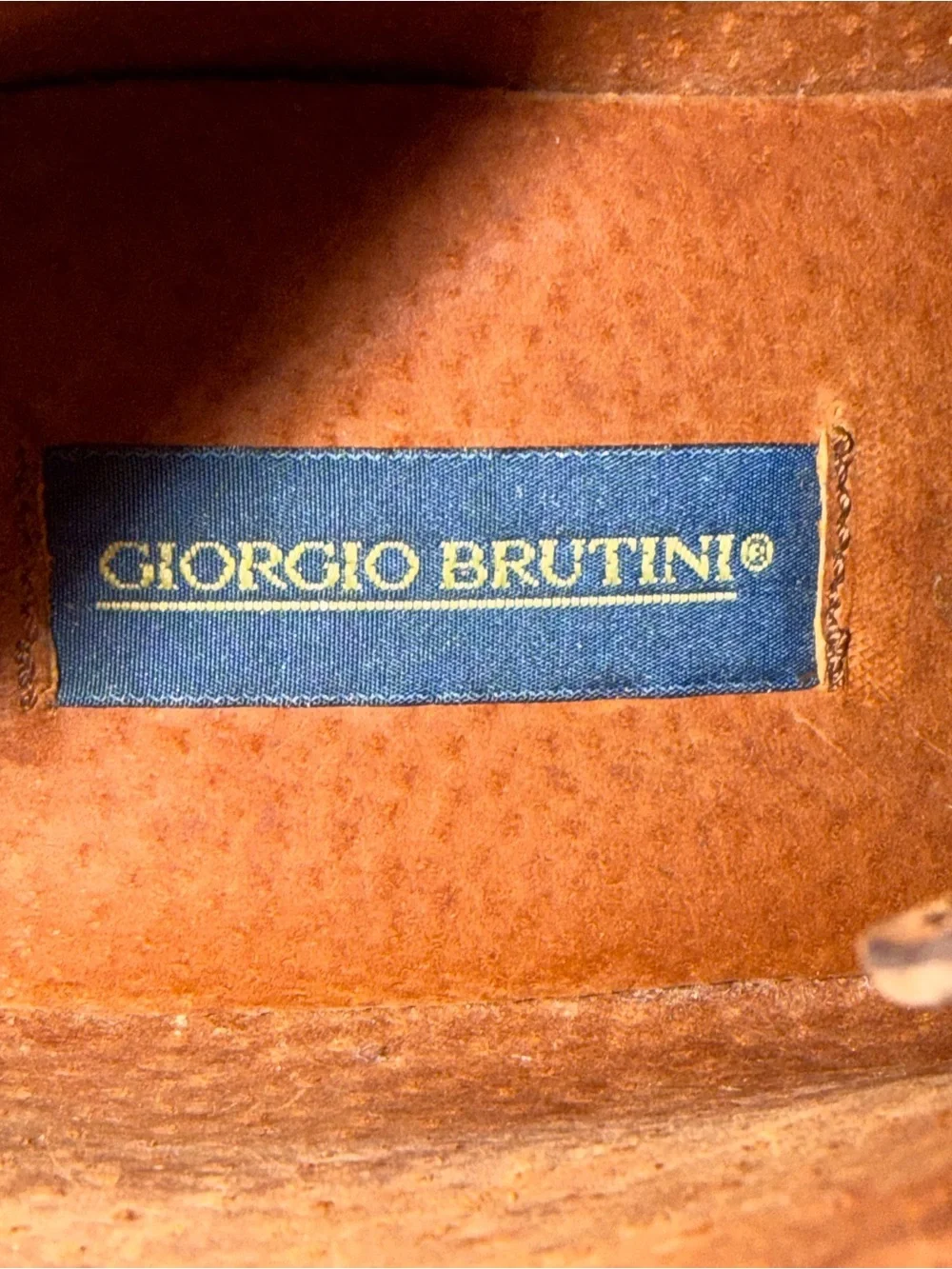 Vintage Giorgio Brutini Men’s Brown Leather Ankle Dress Boots Size 13 Academia
